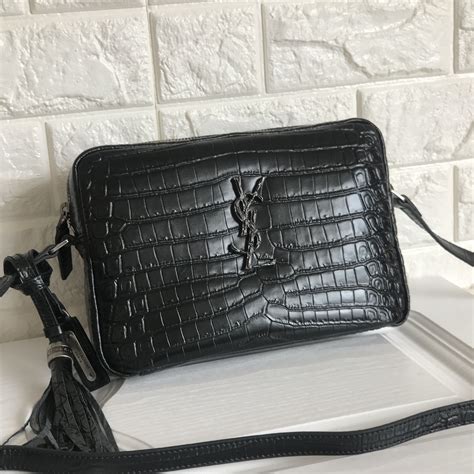 crocodile bag ysl|ysl crocodile crossbody bag.